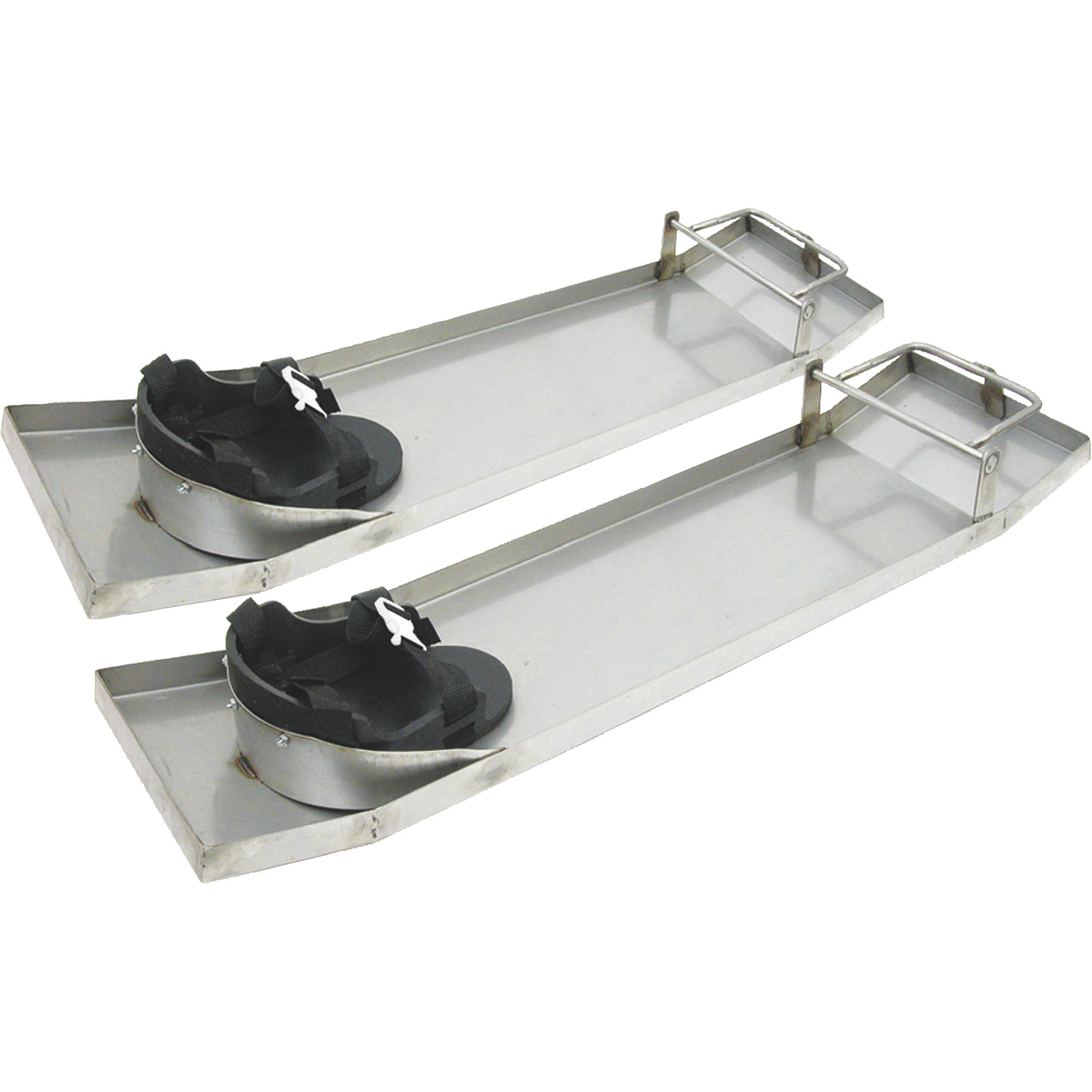 QLT by Marshalltown Stainless Steel Pad Knee Boards, 1 Pair, Model# KB230